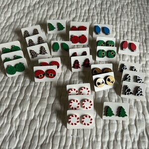 Festive Holiday Earrings. Teachers!